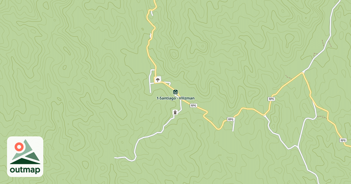 Map of 1-Santiago - Vilizman