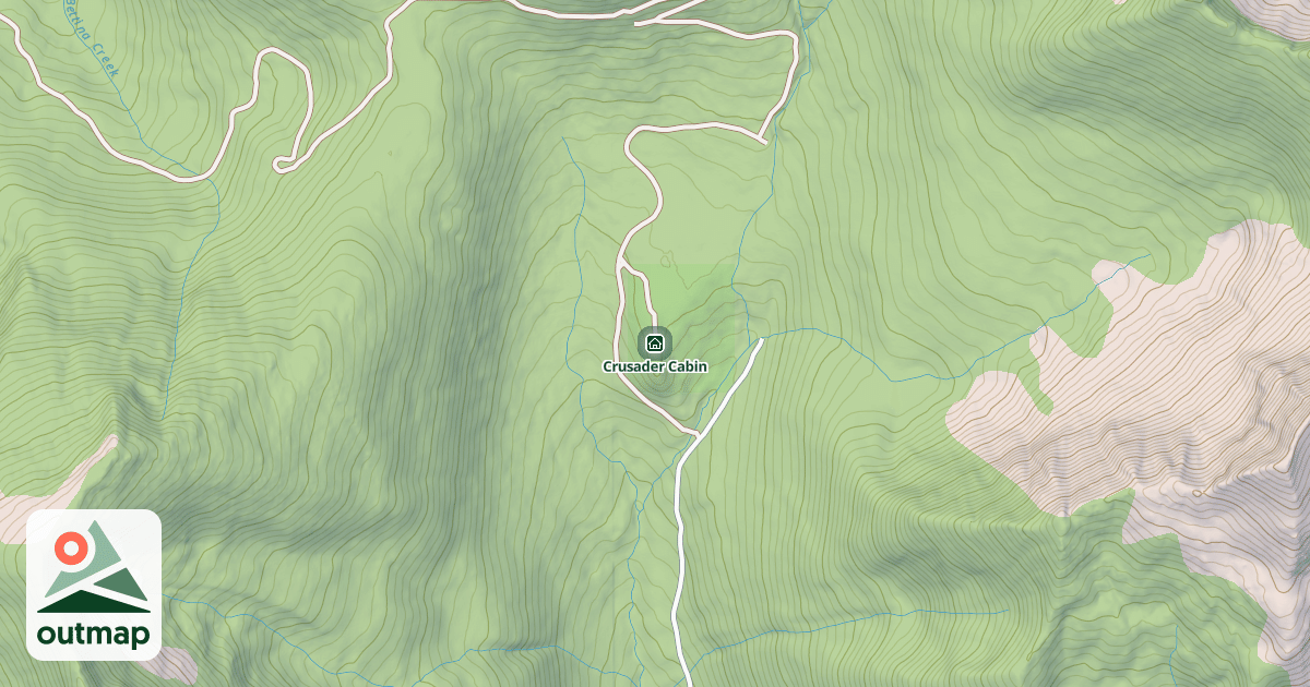 Map of Crusader Cabin