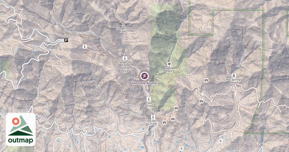 Map of Spaceship Boulder