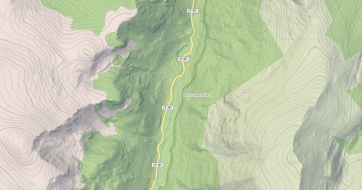Map preview of Ram Traverse
