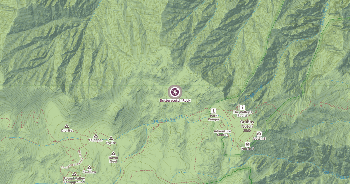 Map preview of Butterscotch Rock