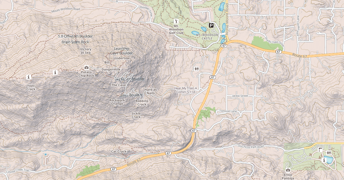 Map preview of Hear My Train A Comin'