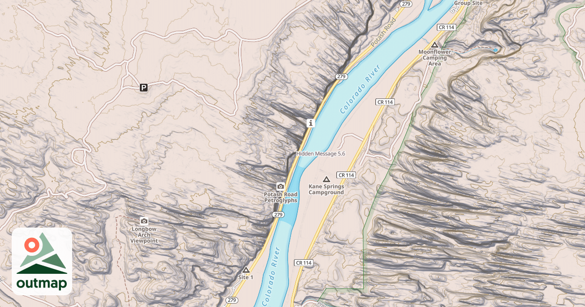 Map of Hidden Message