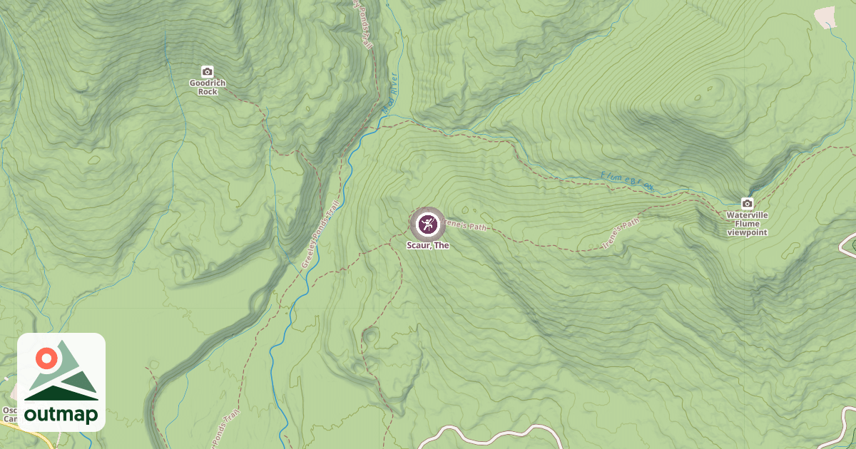 Map of Scaur, The