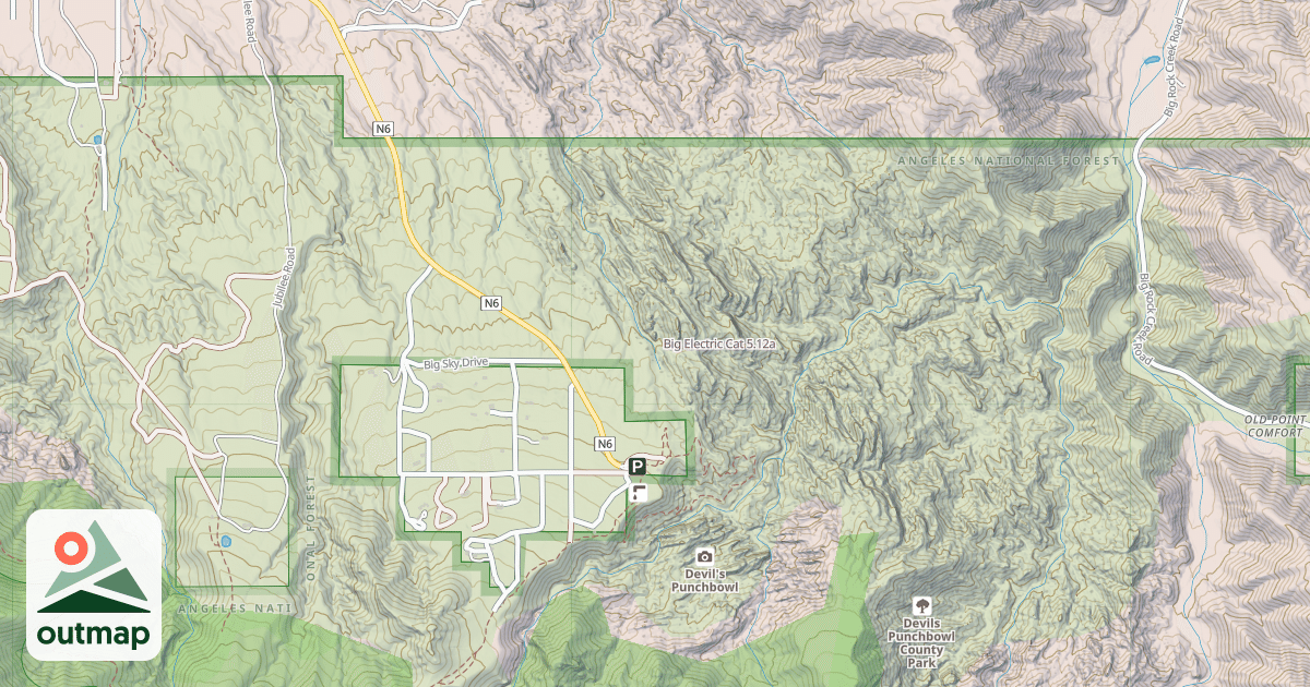 Map of Big Electric Cat