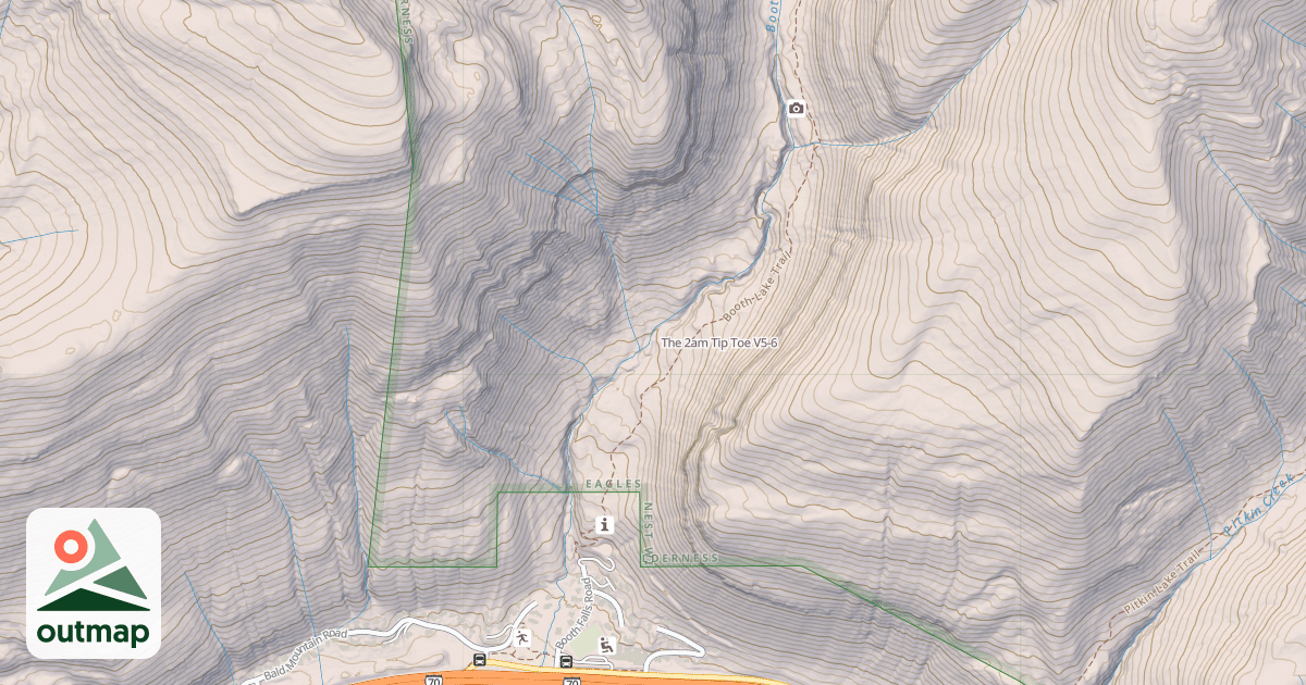 Map of The 2am Tip Toe