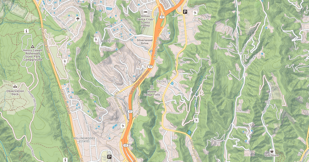 Map preview of Zig-Zag