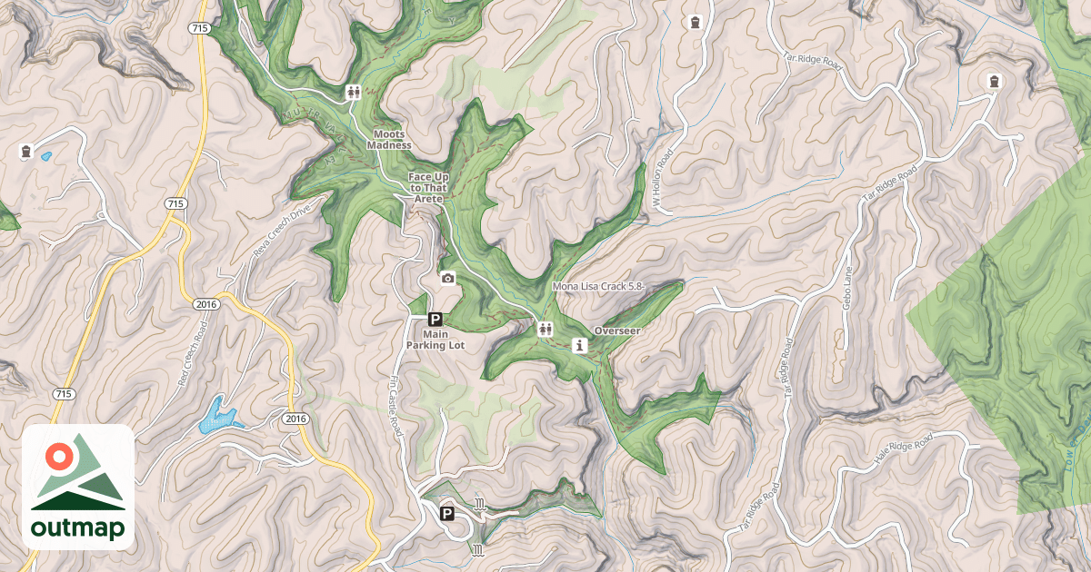 Map of Mona Lisa Crack