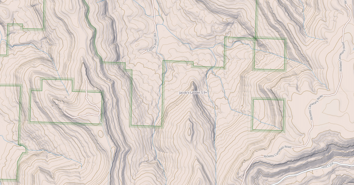 Map preview of Jacob's Ladder