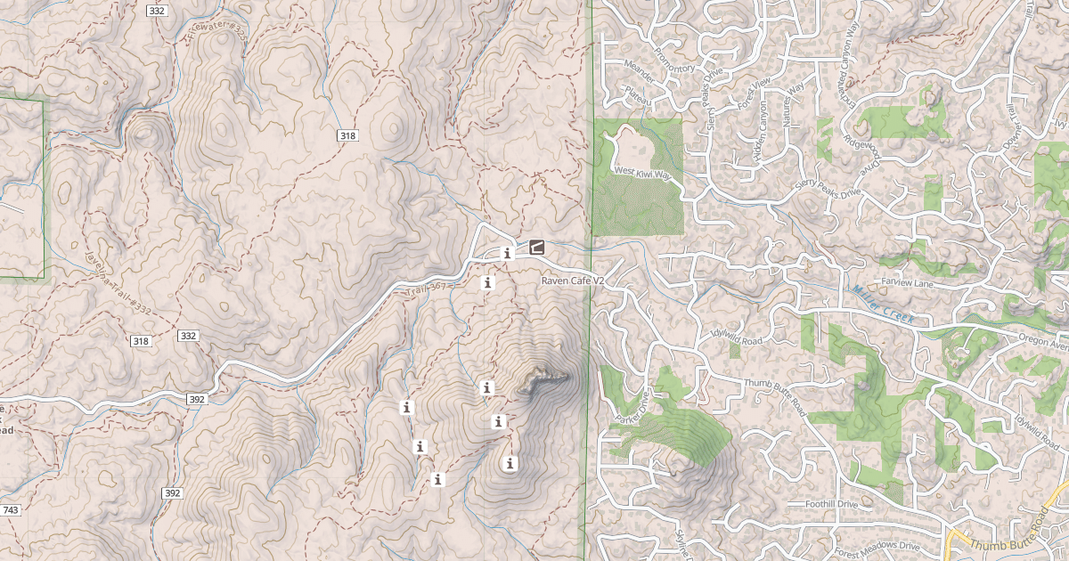 Map preview of Raven Cafe