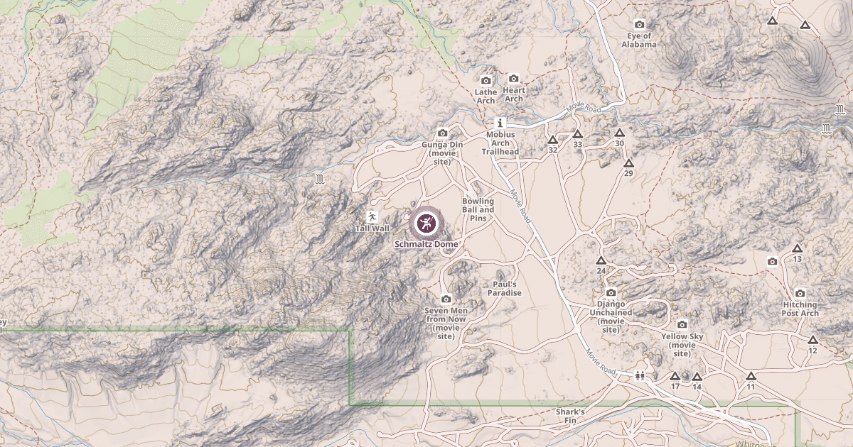 Map preview of Schmaltz Dome