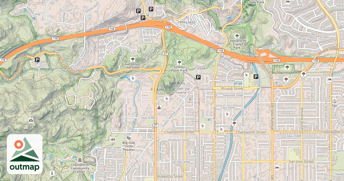 Map of Death Star Traverse