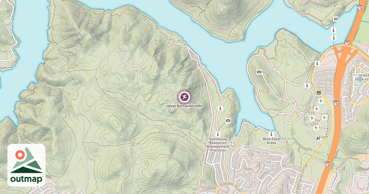 Map of West Bernardo Hills
