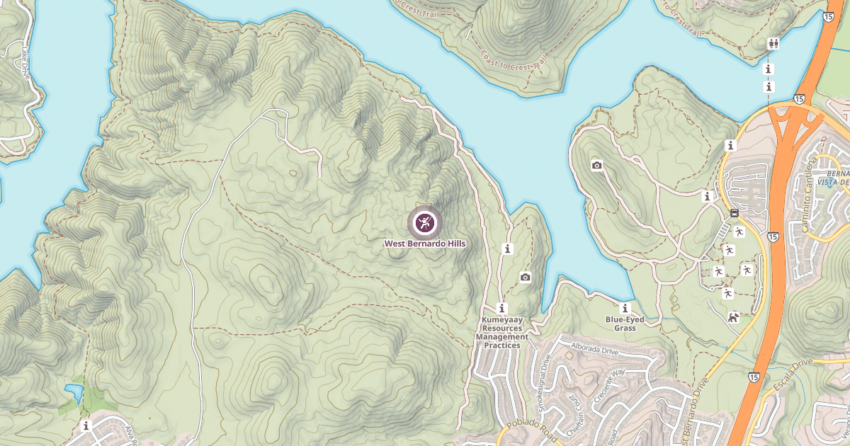 Map preview of West Bernardo Hills
