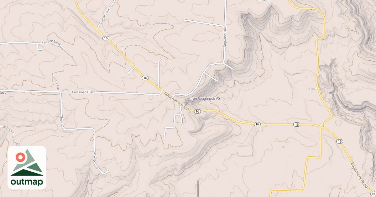Map of Iron Roughneck