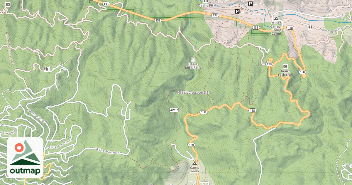 Map of Chris's Crossover