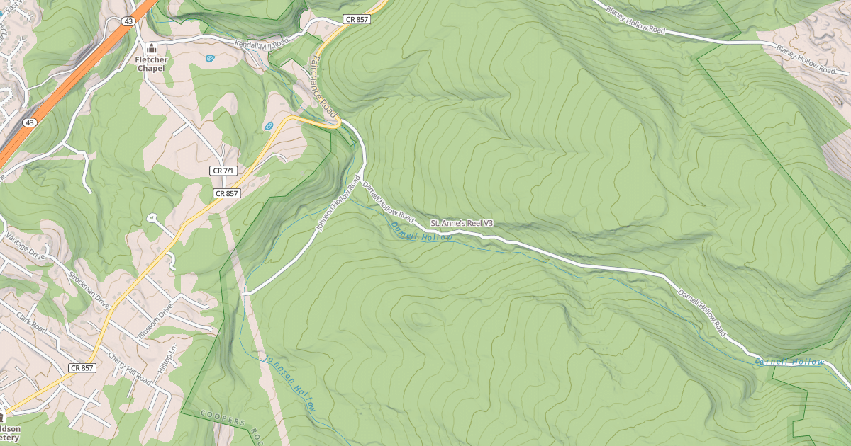 Map preview of St. Anne's Reel