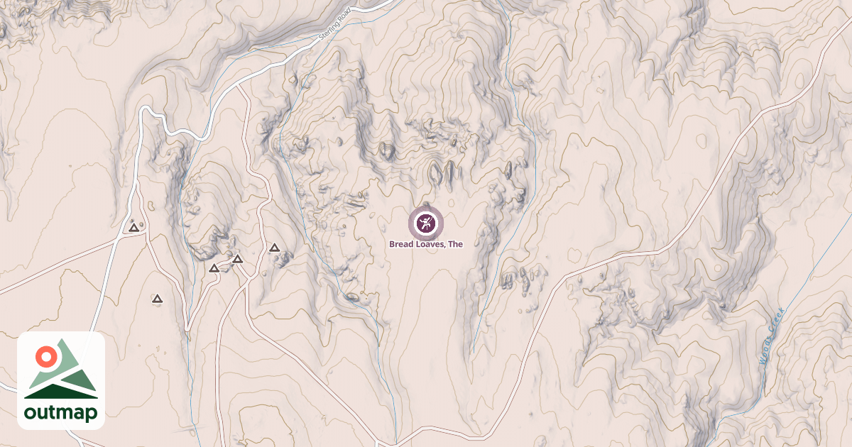 Map of Bread Loaves, The
