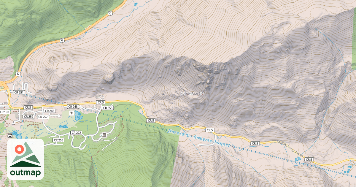 Map of Hollow Face