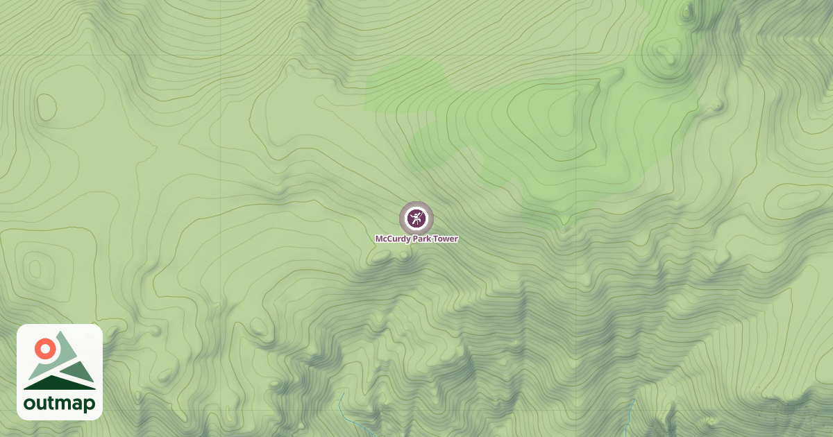 Map of McCurdy Park Tower