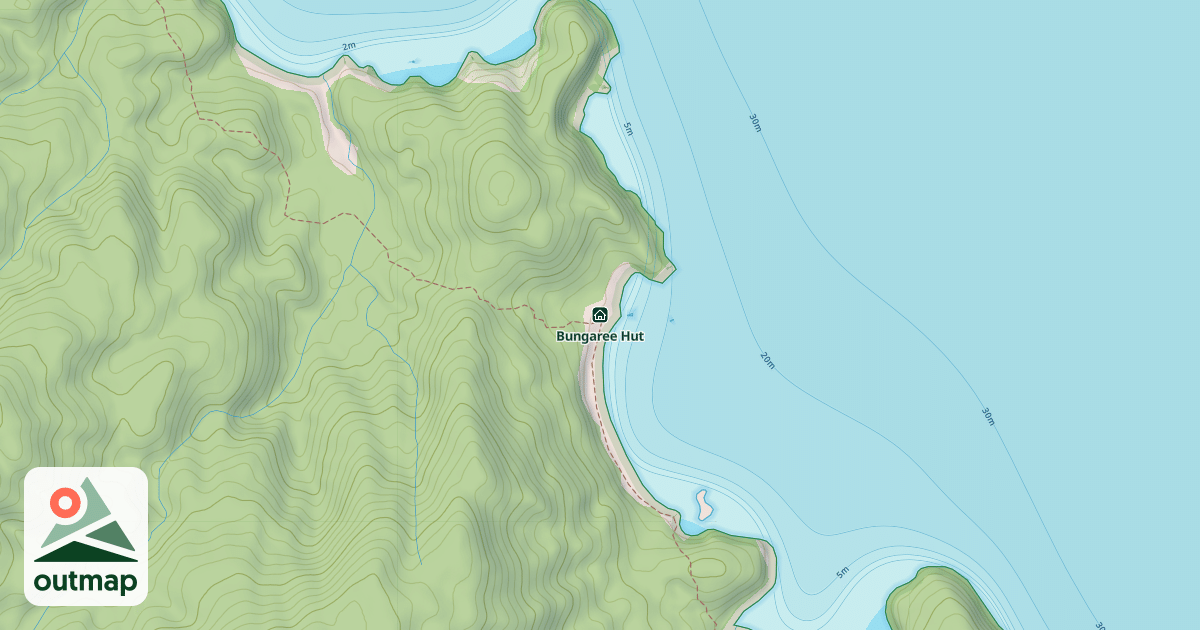 Map of Bungaree Hut