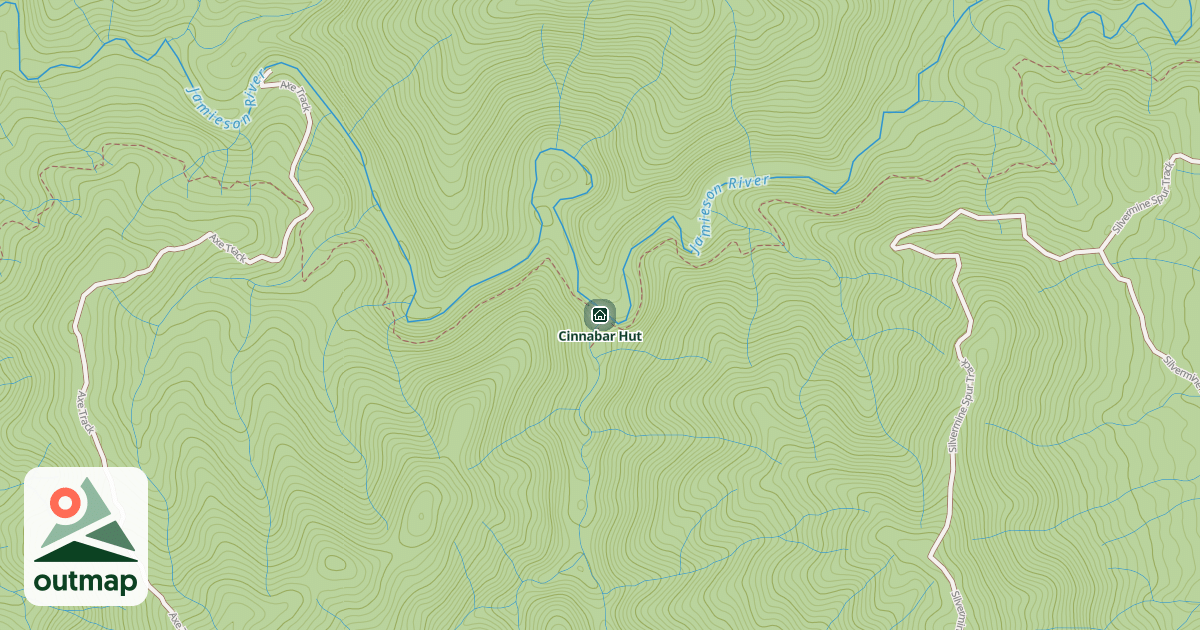 Map of Cinnabar Hut