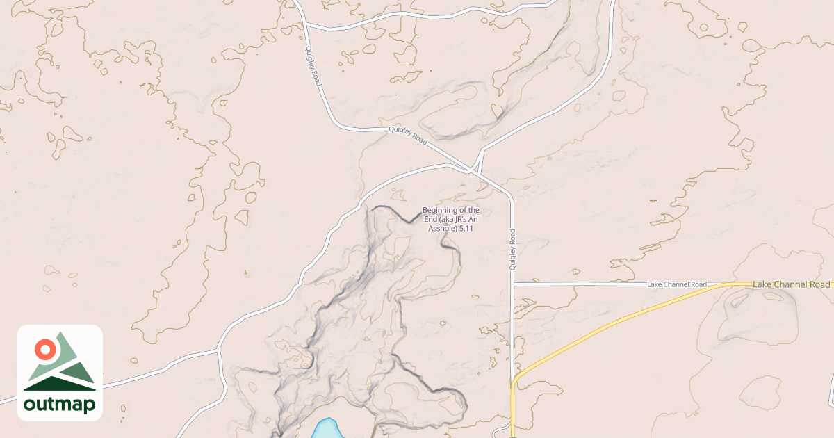 Map of Beginning of the End (aka JR’s An Asshole)