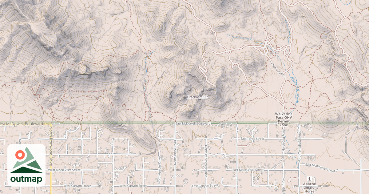 Map of Orachasm