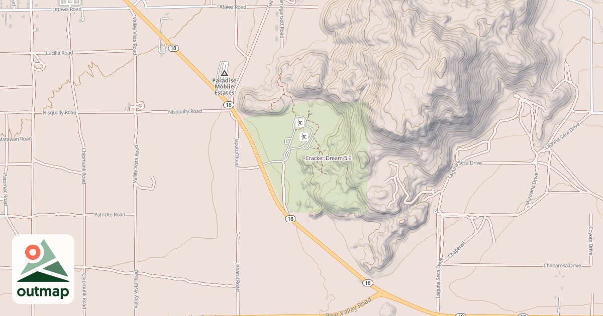 Map of Cracker Dream