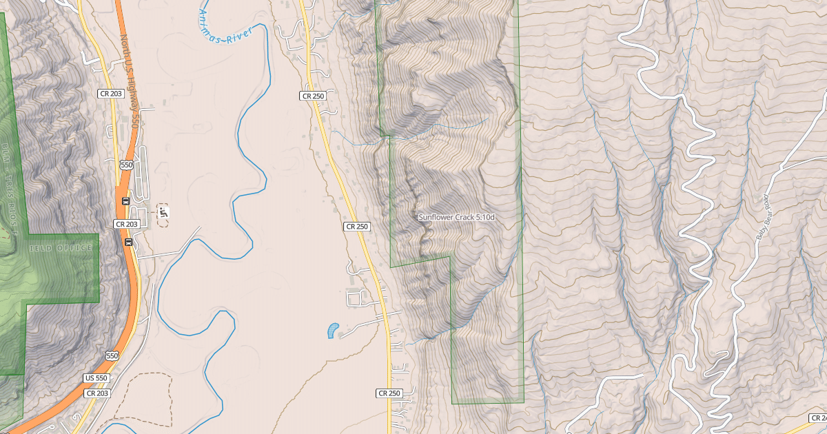 Map preview of Sunflower Crack