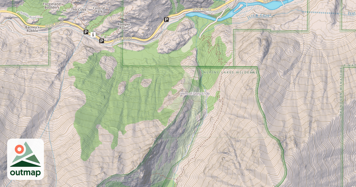 Map of Veins of Glory