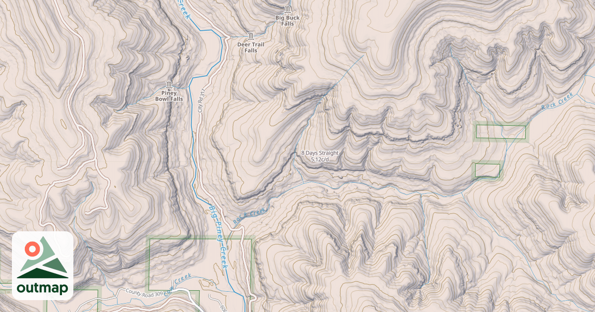 Map of 8 Days Straight