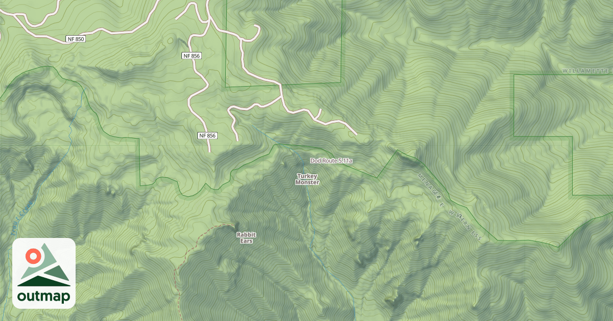 Map of Dod Route