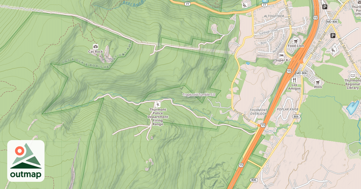 Map of Trapezoid Tumble