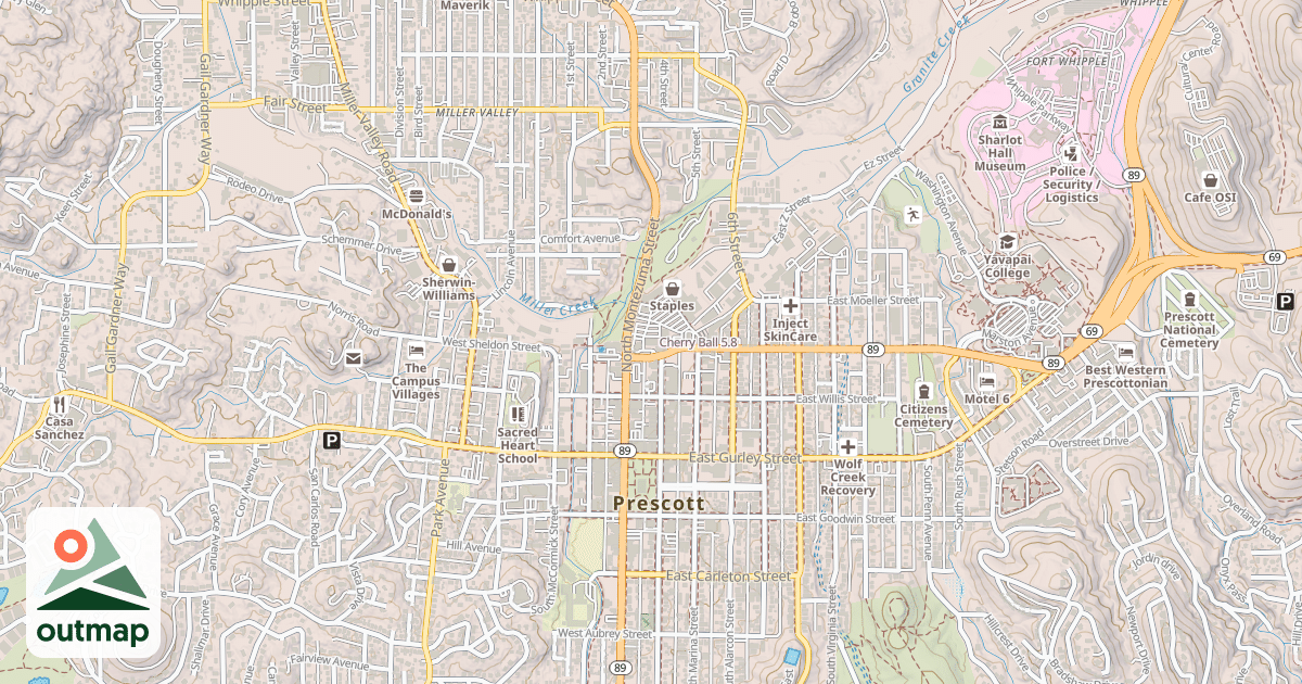 Map of Cherry Ball
