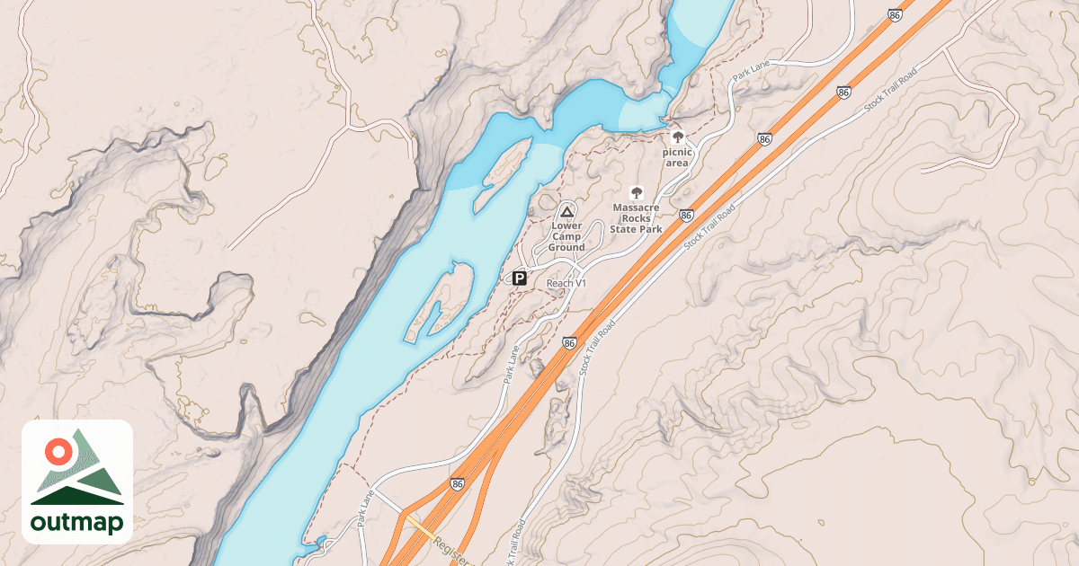 Map of Reach