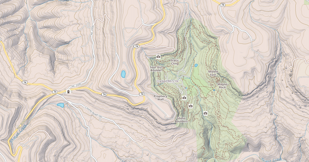 Map preview of Cracked Rib