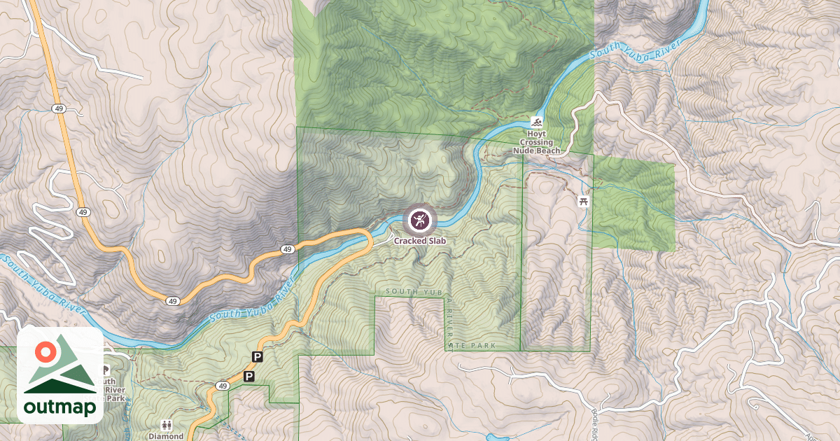 Map of Cracked Slab