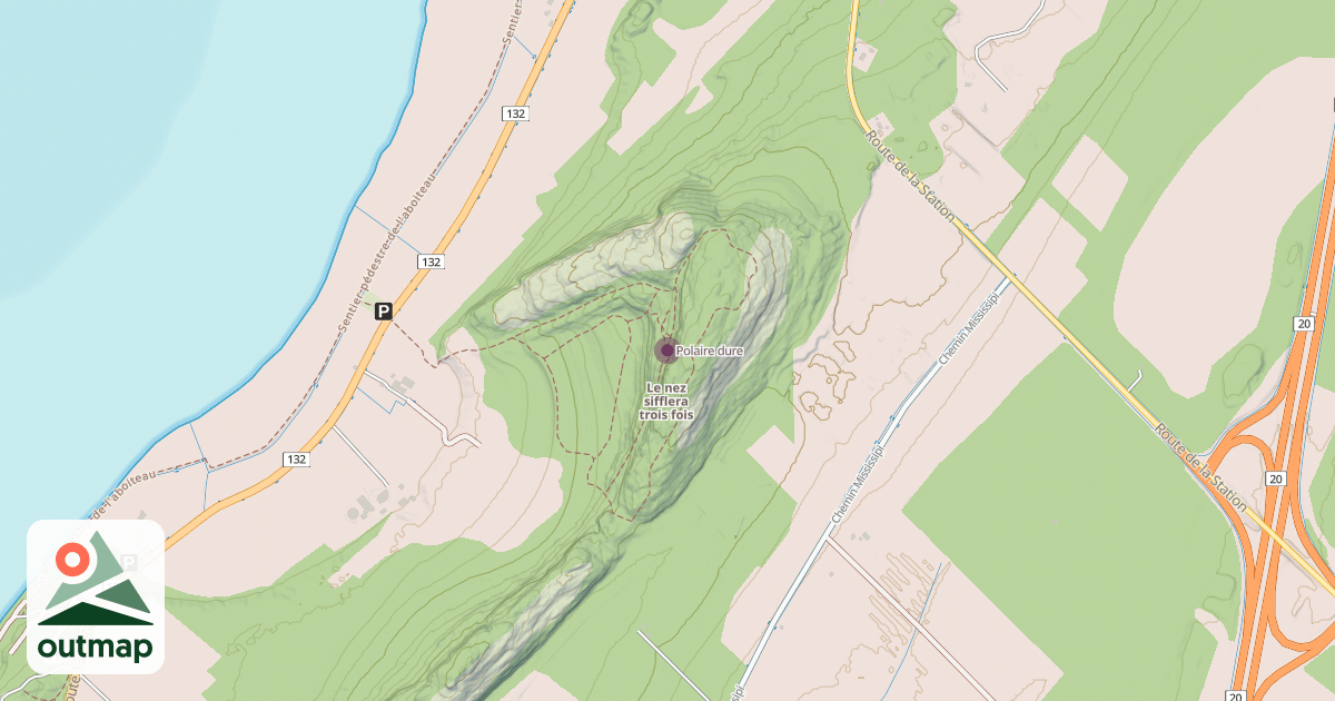 Map of Polaire dure