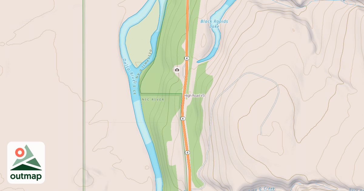 Map of High Road