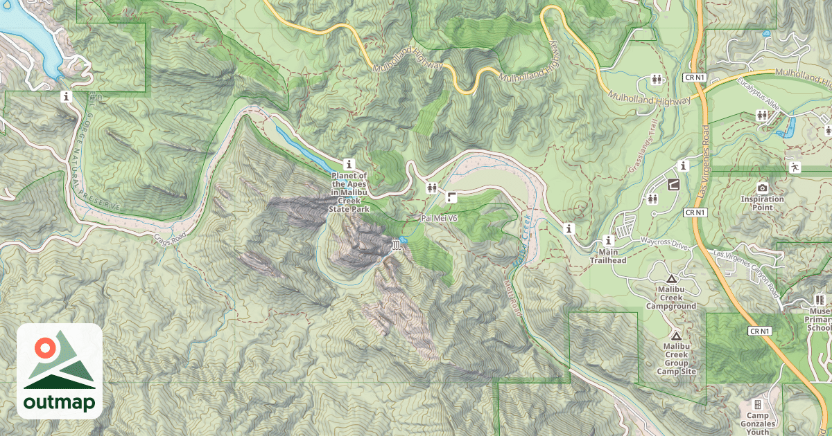 Map of Pai Mei