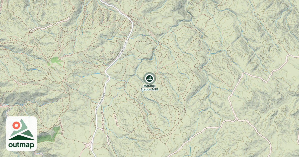 Map of Matangi Station MTB
