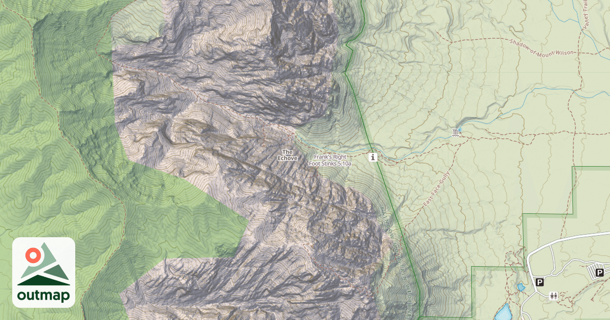 Map of Frank's Right Foot Stinks