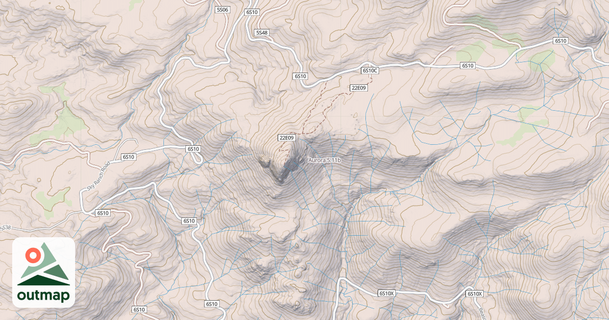 Map of Aurora