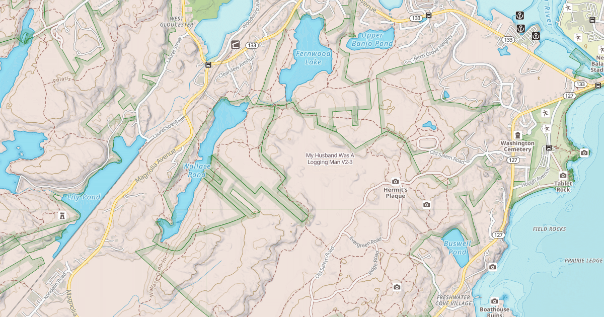Map preview of My Husband Was A Logging Man