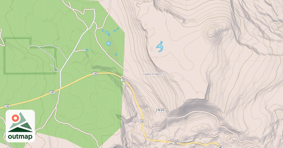 Map of Lovers in heat