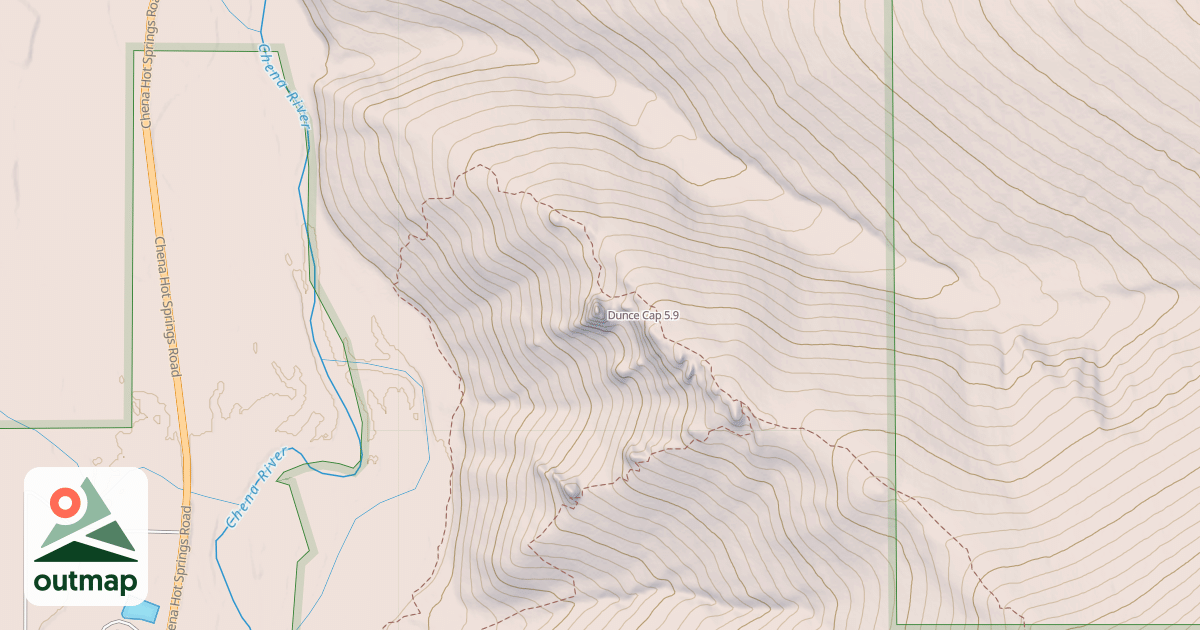 Map of Dunce Cap