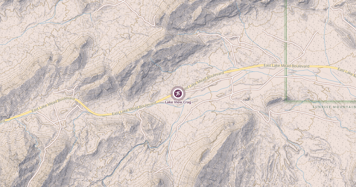 Map preview of Lake View Crag