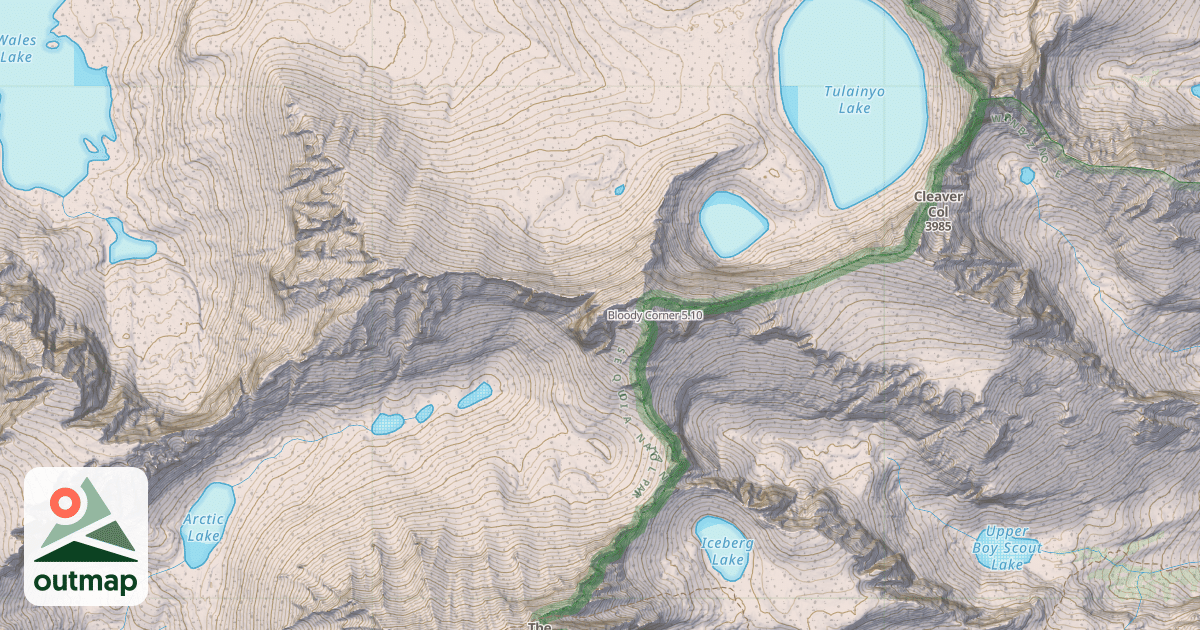 Map of Bloody Corner