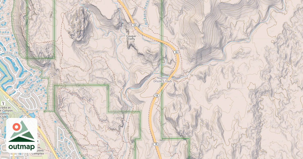 Map of Nuetrino Drizzle